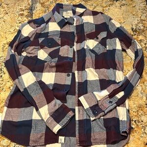 Vans size small button down